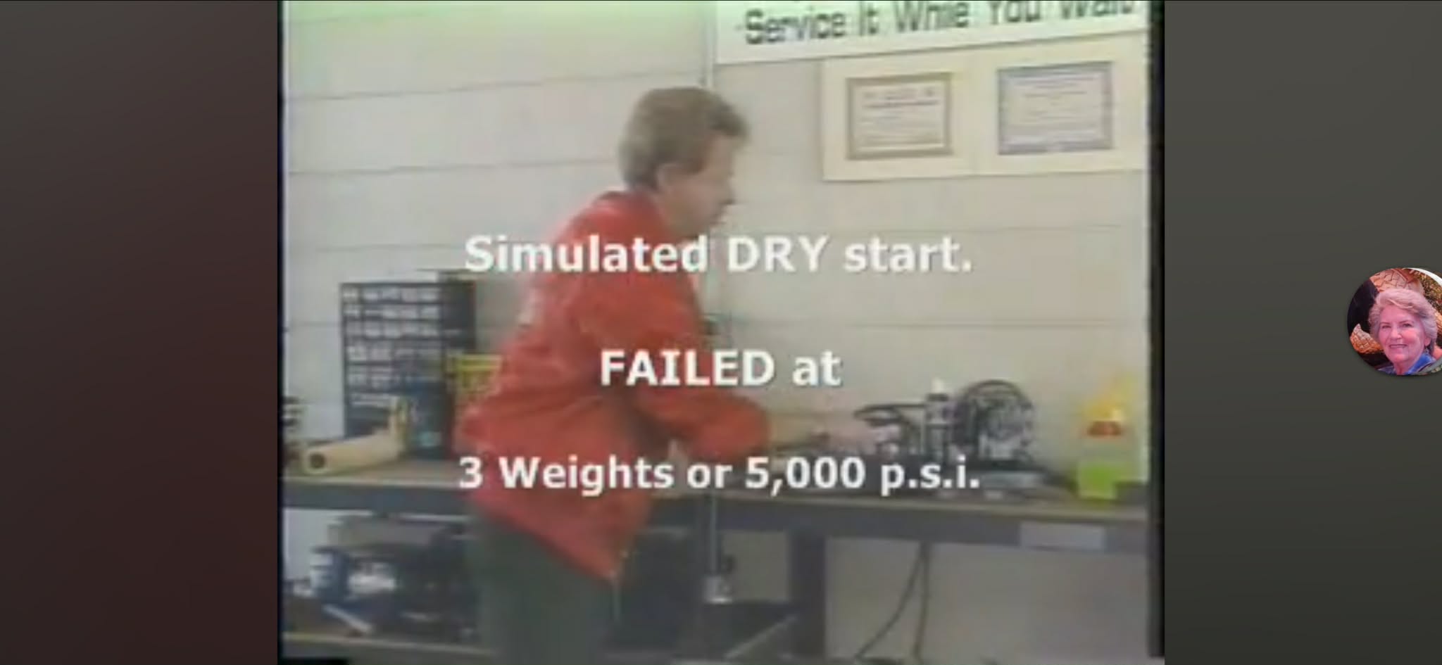 Load video: Mike Eagar doing a Timkin Bearing Demonstration